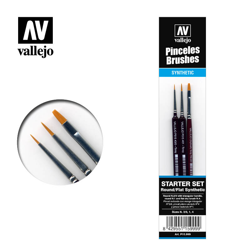 Vallejo P15.999 Starter Set Synthetic