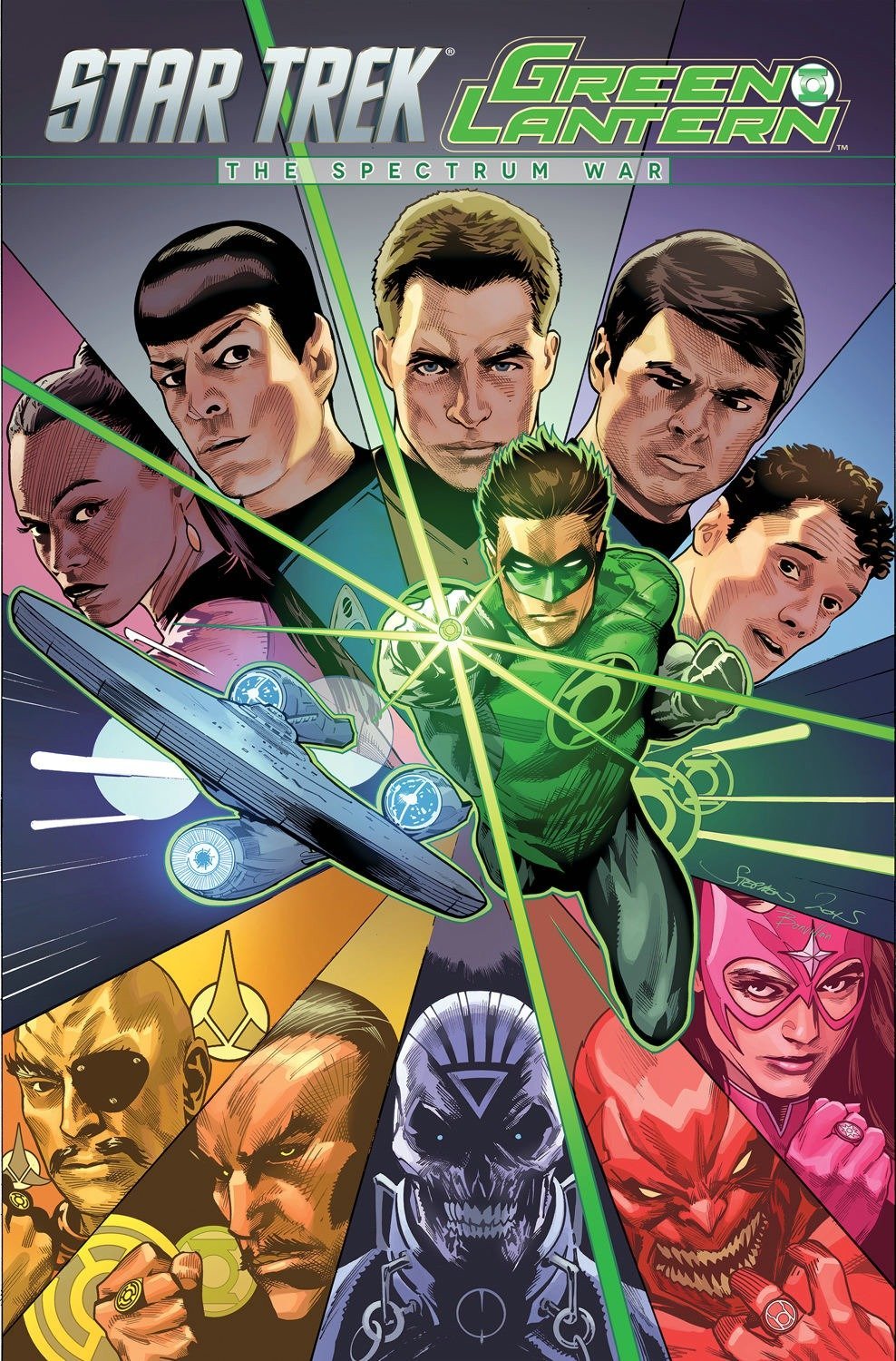 STAR TREK GREEN LANTERN - THE SPECTRUM WAR