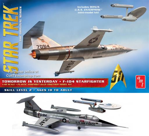 AMT953 Star Trek F-104 Starfighter Kit 1/48