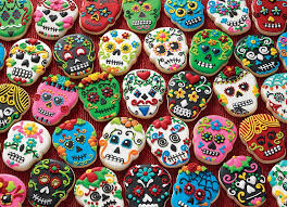 1000pc Puzzle Cobble Hill Sugar Skull Cookies