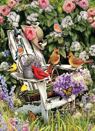 1000pc Puzzle Cobble Hill Summer Adirondack Birds