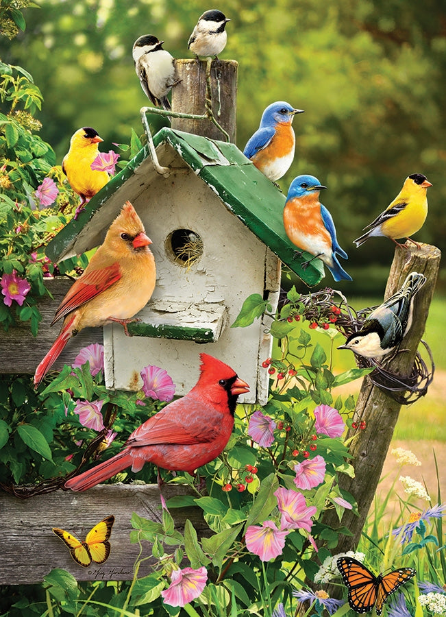 Cobble Hill 1000pc Puzzle - Summer Birdhouse