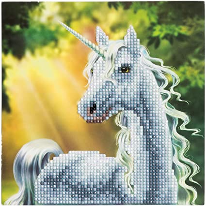 Craft Buddy "Sunshine Unicorn" Crystal Art Card Kit