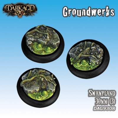 Groundwerks Base Inserts - 30mm Swamp Land