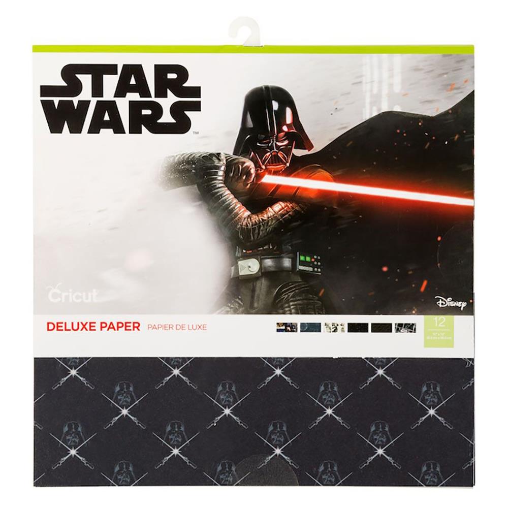 Cricut 12"X12" Deluxe Paper 12/Pkg Star Wars