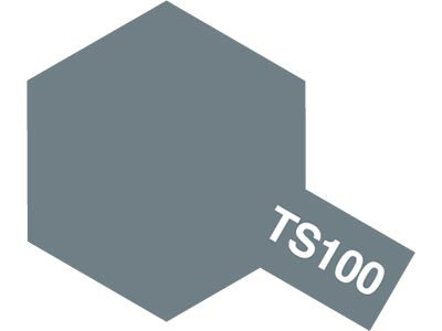 Tamiya Color Spray Paints no.100 TS-100 Semi-Gloss Bright Gun Metal Item No: 85100