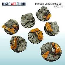 MICRO ART STUDIO - Tau Ceti Large Base Set 6x 40mm, 1x 50mm