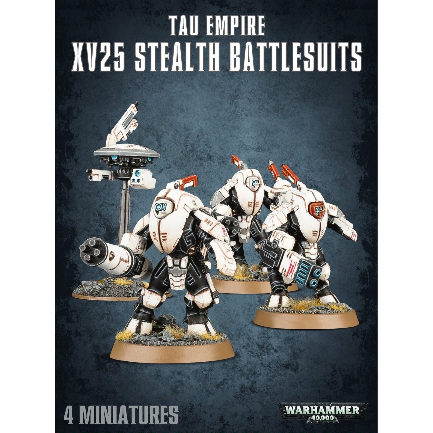 Tau XV25 Stealth Battlesuits