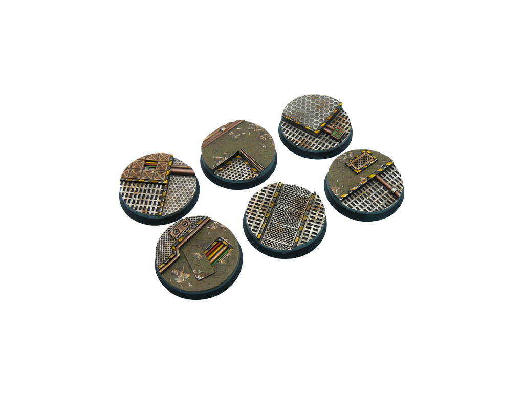Micro Art Studio Tech Bases, Round 40mm (2)