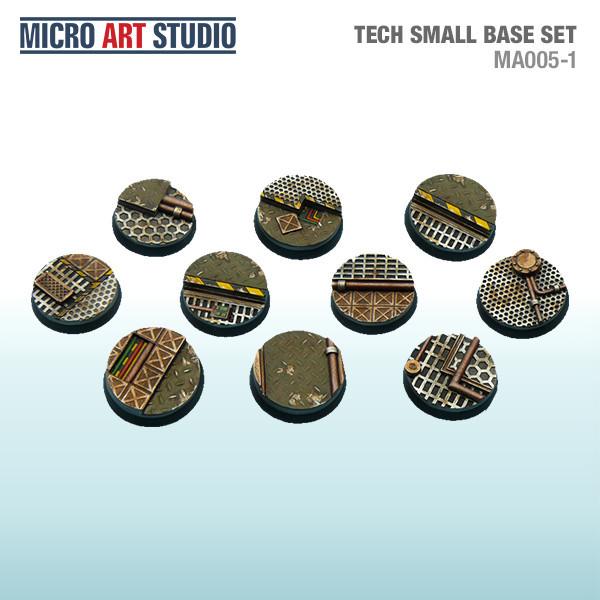 MICRO ART STUDIO - Tech SMALL BASE SET (10X30MM)