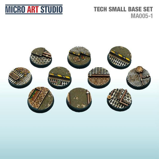 MICRO ART STUDIO  -  Tech SMALL BASE SET (10X30MM)