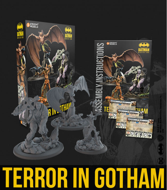 Batman Miniatures Game; Terror in Gotham