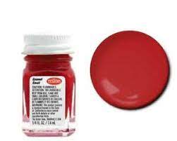 Testors 1150 Enamel Flat Red 1/4 oz