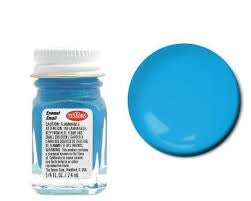 Testors 1162 Enamel Flat Sky Blue 1/4 oz