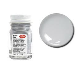 Testors 1181 Enamel Flat Aluminum 1/4 oz