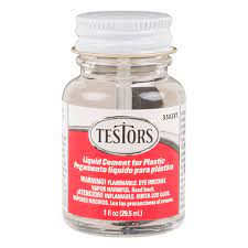 Liquid Cement for Plastics Models Testors 3502