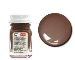 Testors 1133 Gloss Light Brown Enamel Paint 1/4oz (7.4mL)