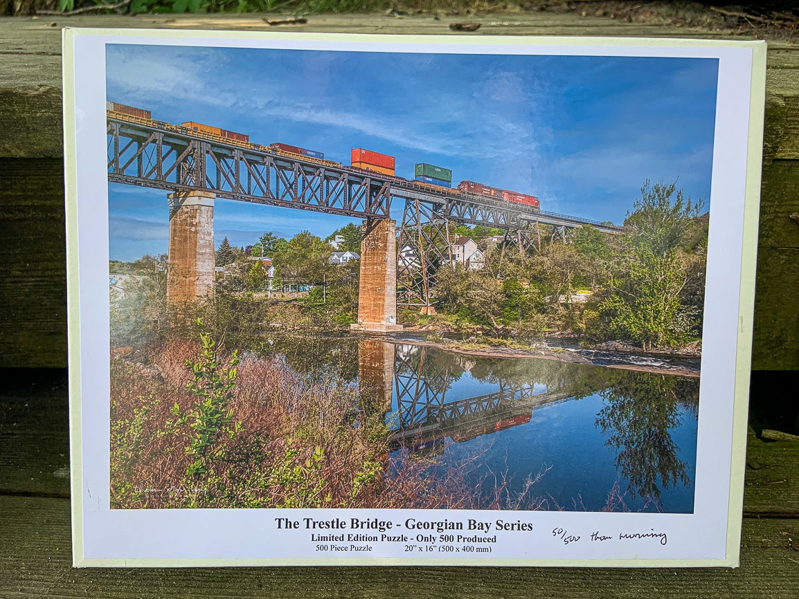 Georgian Bay Series: The Trestle Bridge 500pc Puzzle