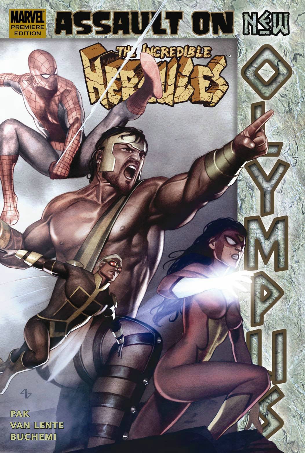 INCREDIBLE HERCULES TP ASSAULT ON NEW OLYMPUS
