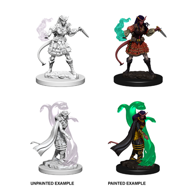 Nolzur's Marvelous Miniatures: Tiefling Female Sorcerer