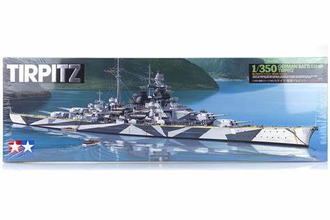 1/350 Ship Series No.15 Tirpitz German Battleship Item No: 78015