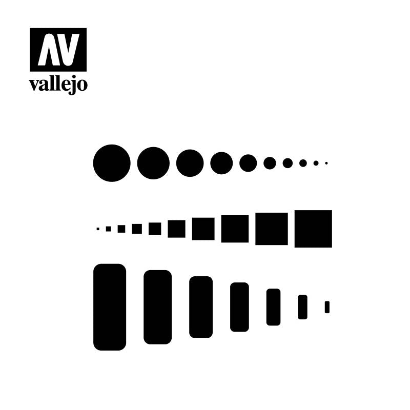Vallejo Hobby Stencils ST-AIR003 Access Trap Doors