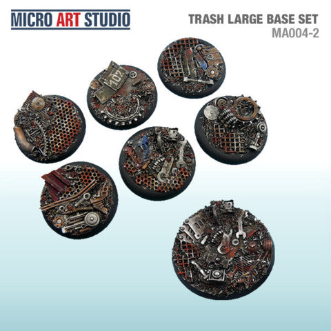 MICRO ART STUDIO - Trash Large Base Set 6x 40mm, 1x 50mm