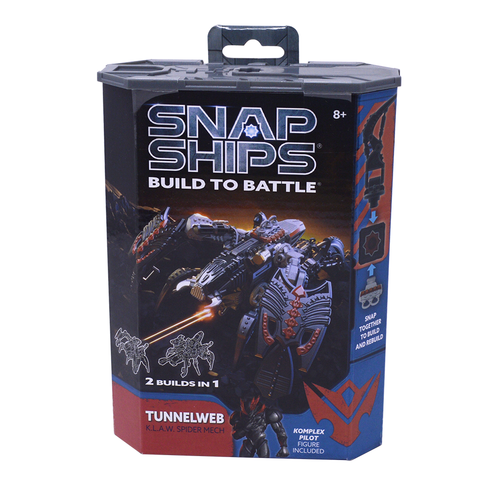 Snap Ships® Tunnelweb K.L.A.W. Spider Mech