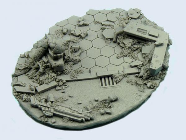 Micro Art Studio: Urban Fight Bases: Ellipse 120mm