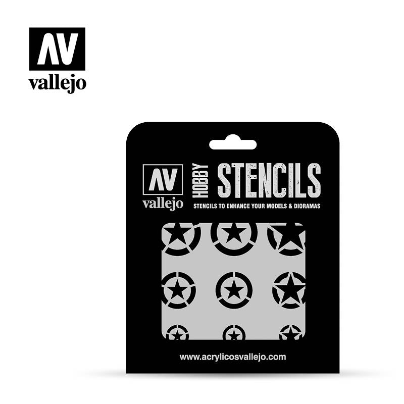 Vallejo Hobby Stencils ST-AIR004 USAF Markings