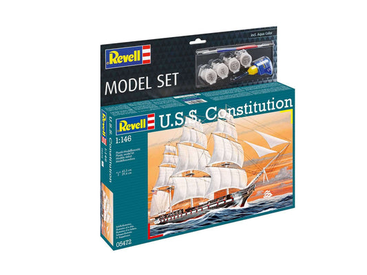 1:146 REVELL 65472 U.S.S. CONSTITUTION - MODEL SET