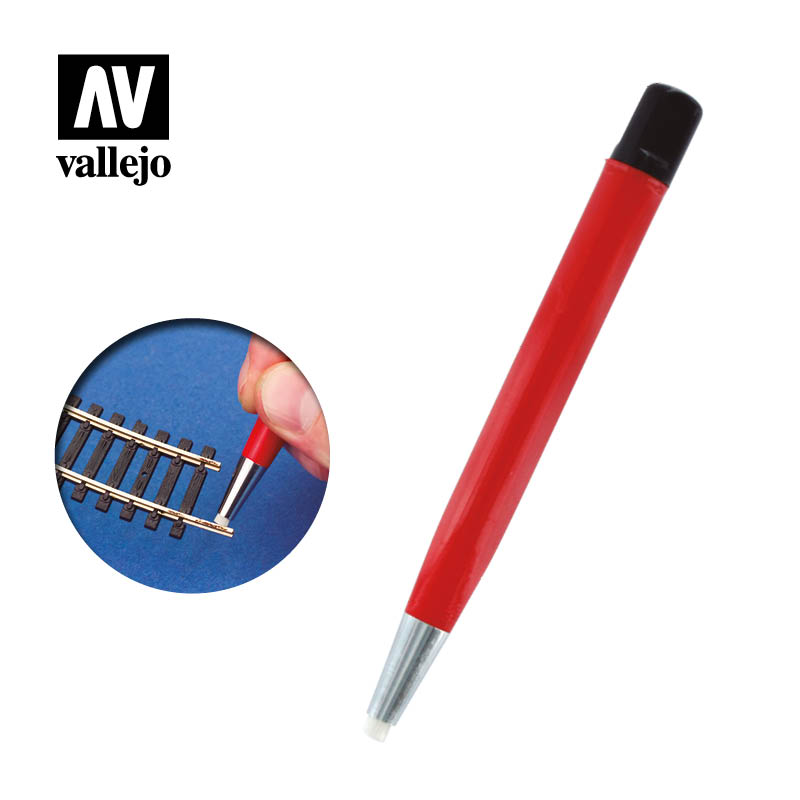 Vallejo Tools: T15001 Glass Fiber Brush (4 mm)