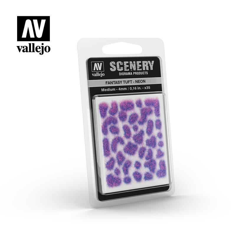 Vallejo Scenery SC430 Fantasy Tuft – Neon