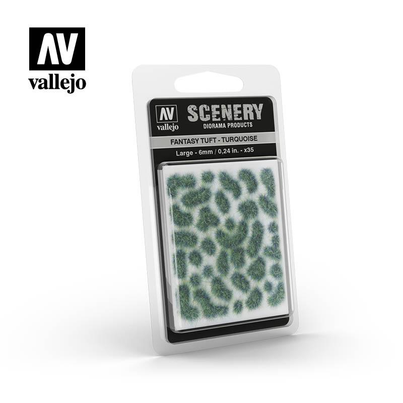 Vallejo Scenery SC432 Fantasy Tuft – Turquoise