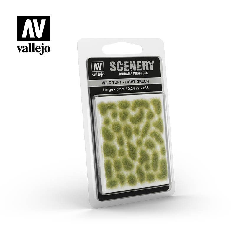 Vallejo Scenery SC417 Wild Tuft – Light Green