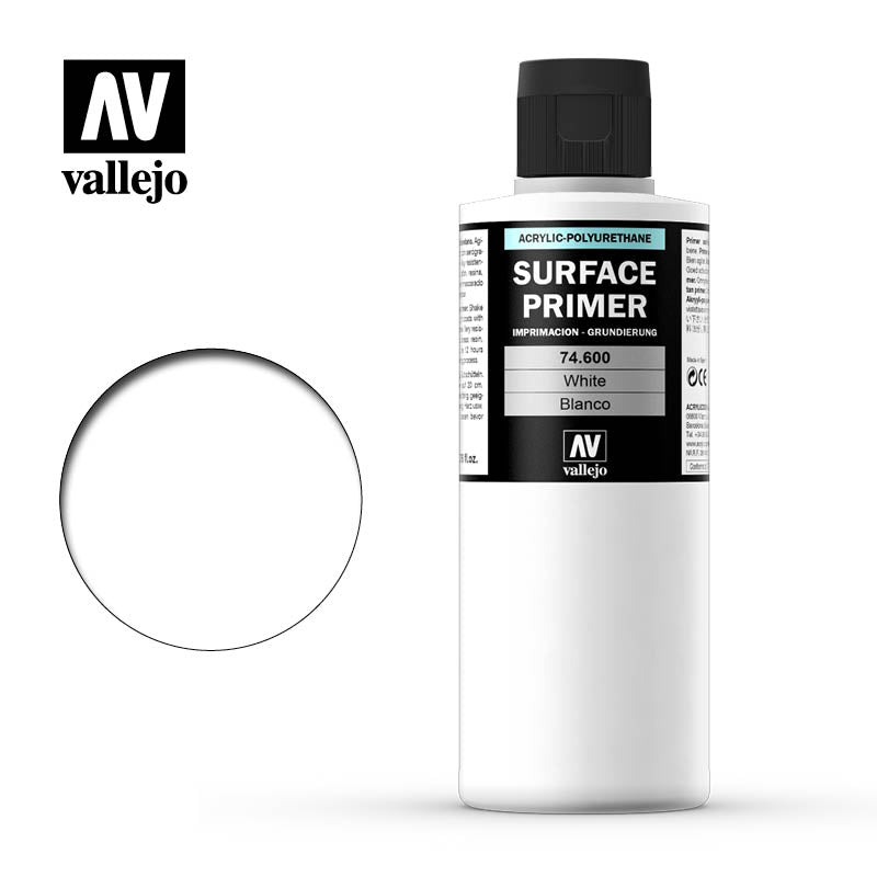 Vallejo Surface Primer: 74.600 White