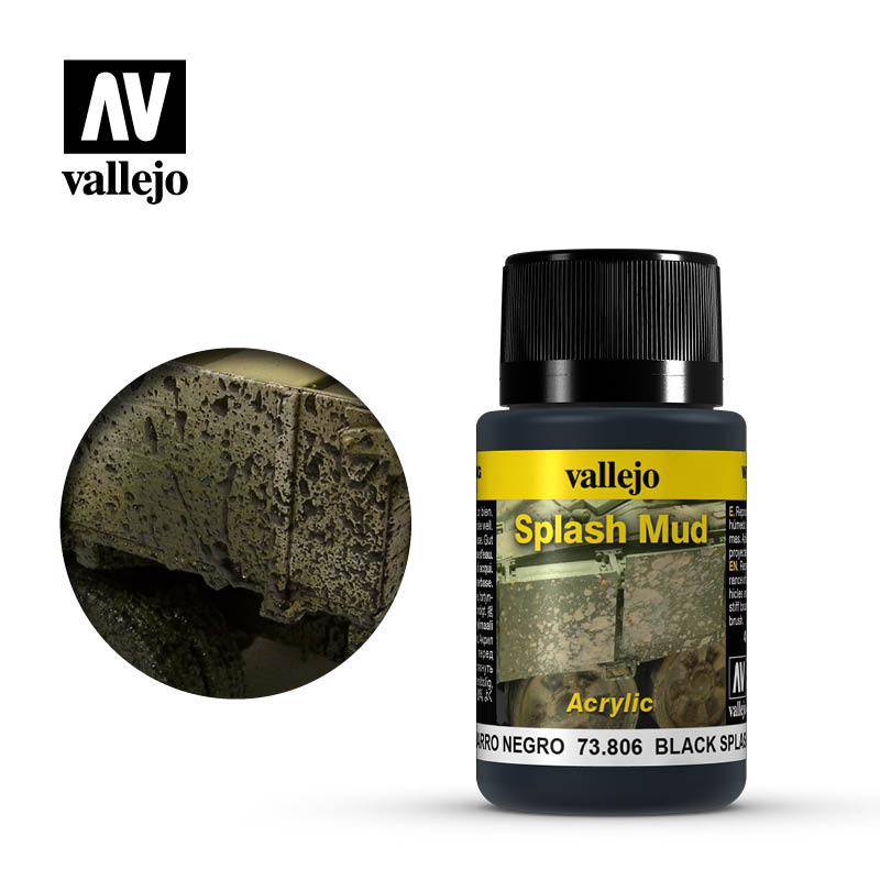 Vallejo 73.806 Black Splash Mud