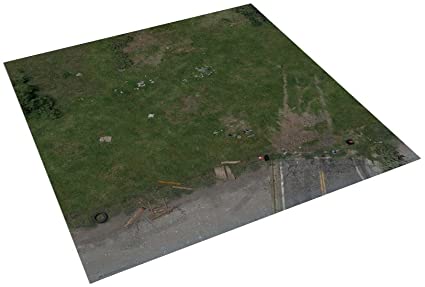 Walking Dead All Out War Deluxe gaming Mat - Atlanta Camp - Walking Dead