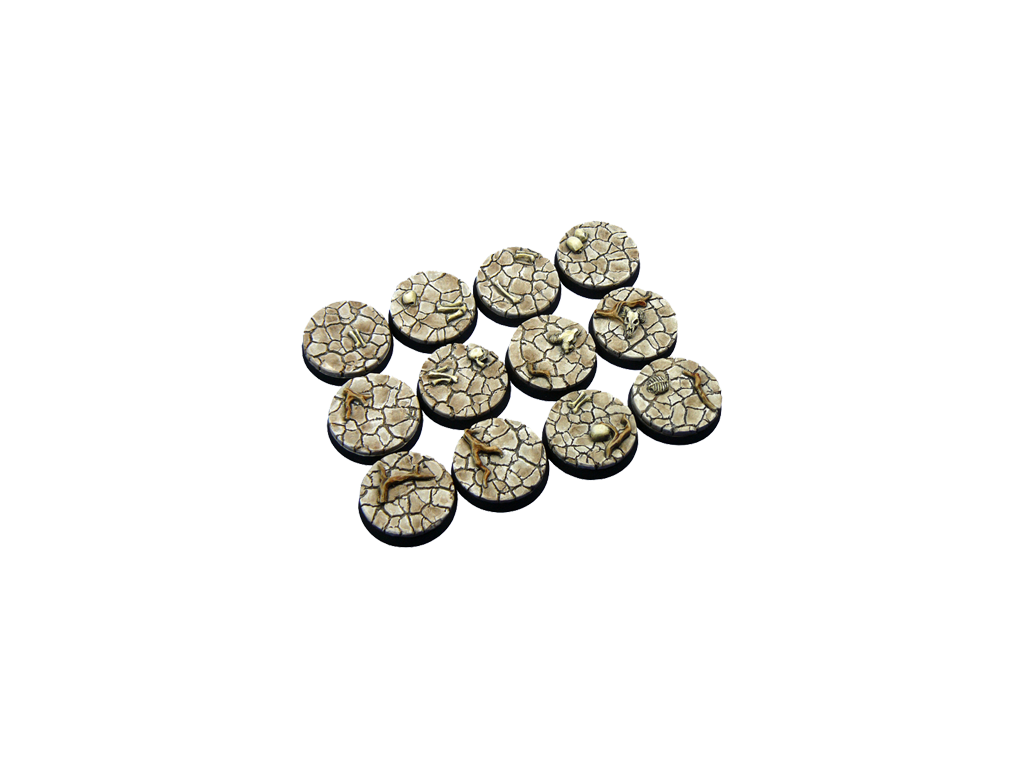 Micro Art Studio Wasteland Bases, Round 25mm (5)