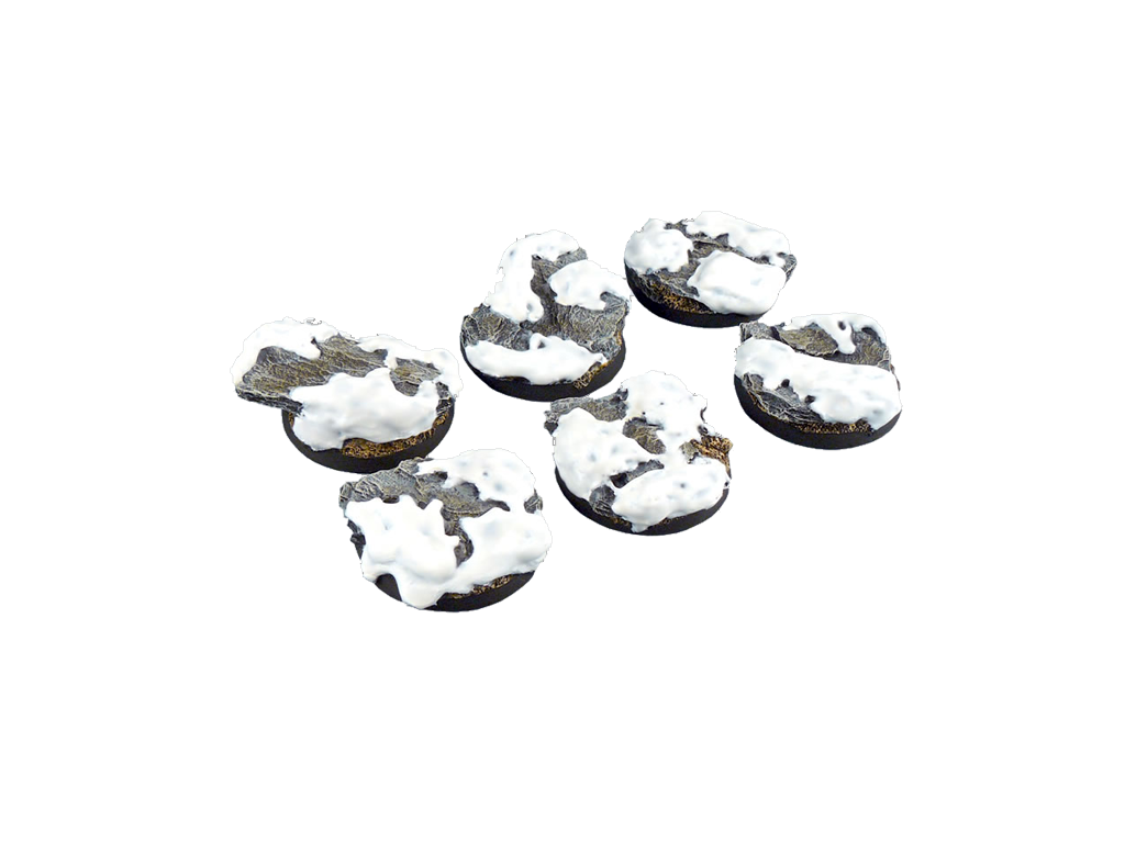 Micro Art Studio Winter Shale Bases, Round 40mm (2)