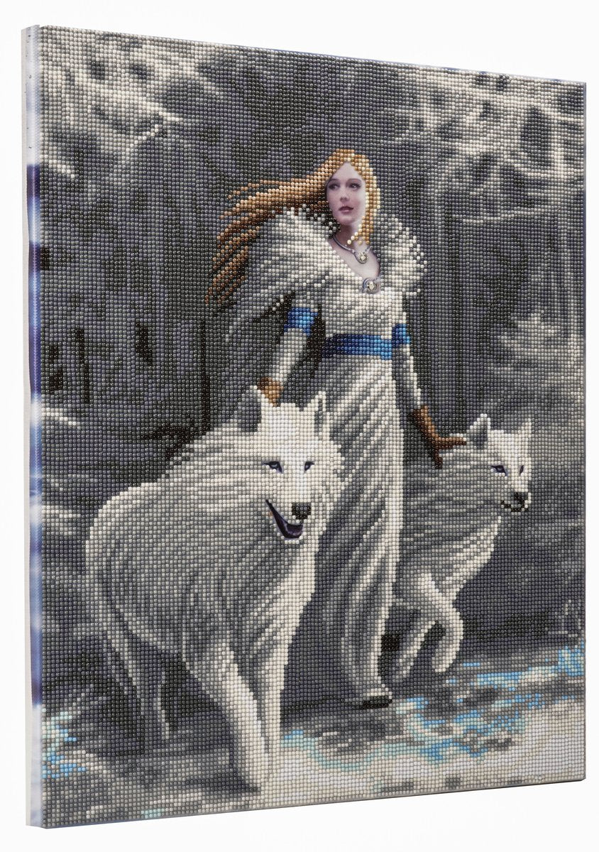 Craft Buddy Crystal Art Kit Winter Guardians 40 x 50cm Pre-Framed 5D Art Kit