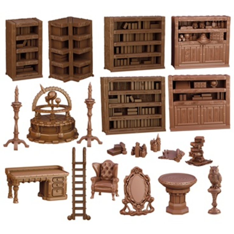 Terrain Crate Environment Miniatures Wizard's Study