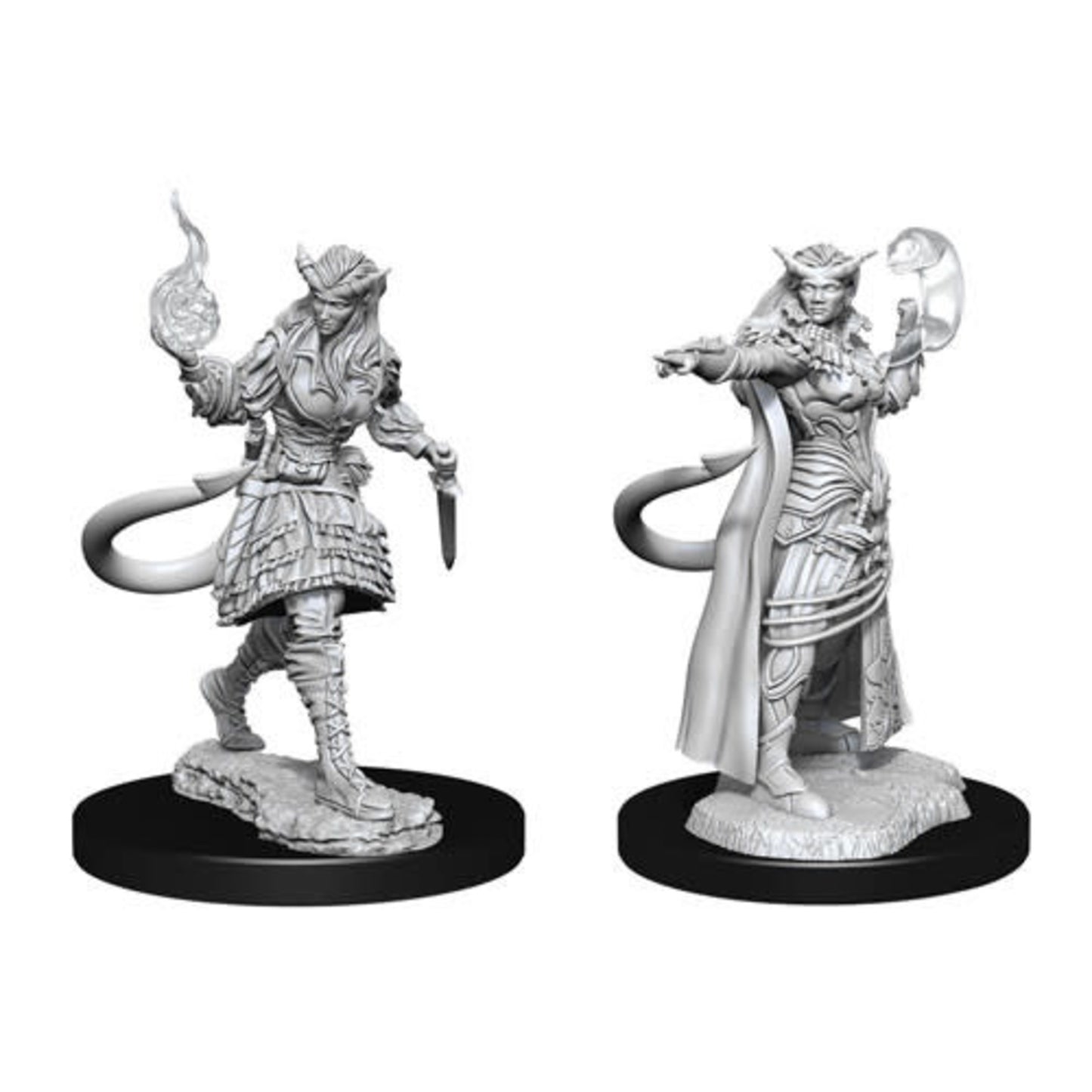D&D Minis Unpainted Tiefling F Sorcerer W15 90304