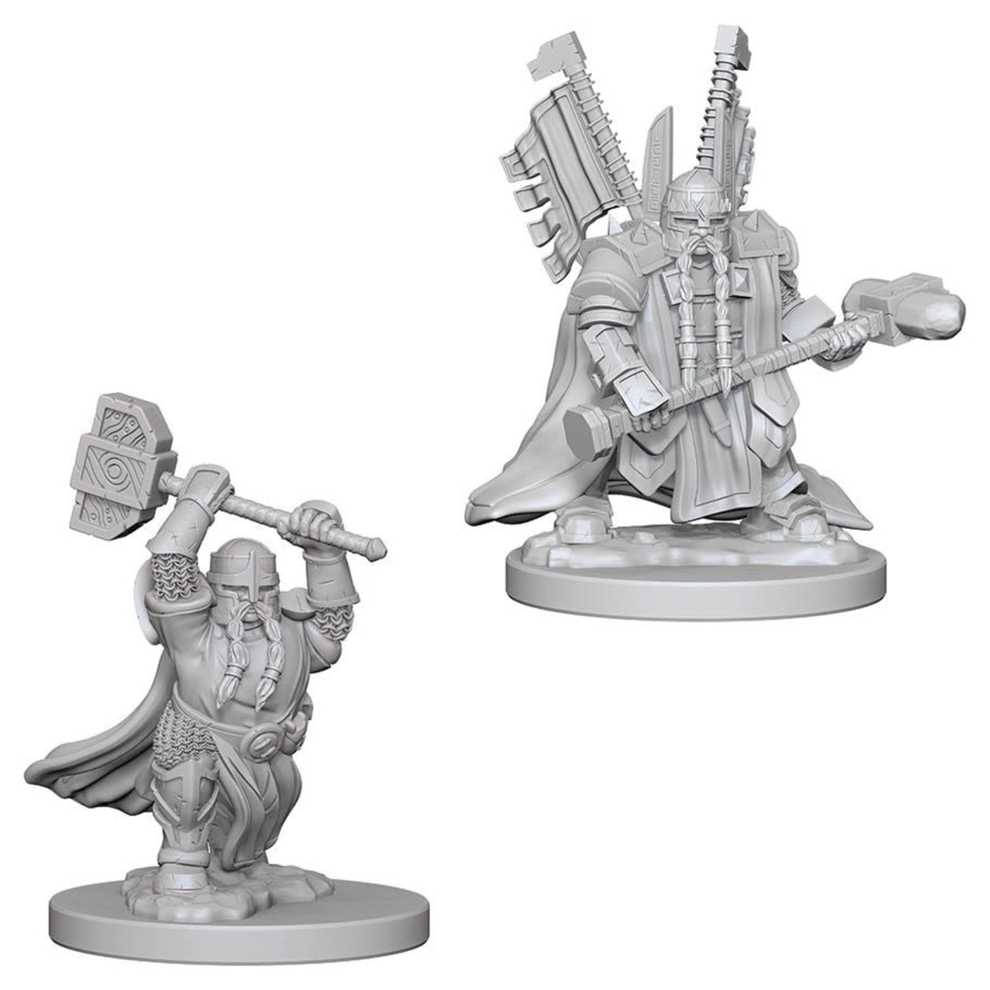 Wizkids D&D Minis 72630 Dwarf Male Paladin