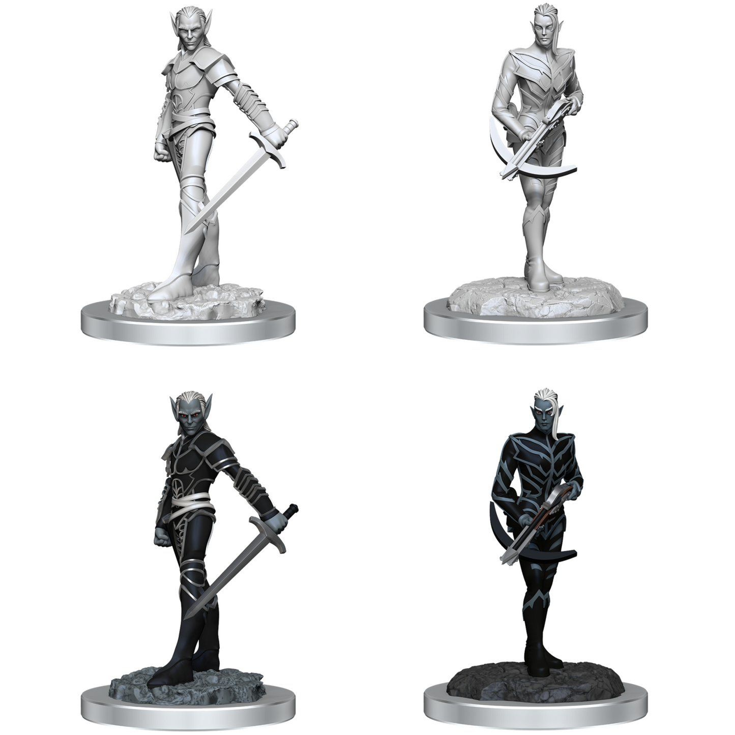 D&D Nolzur's WK90525 Drow Fighters D&D WV18