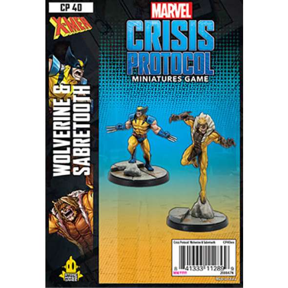 Marvel Crisis Protocol: Wolverine and Sabertooth