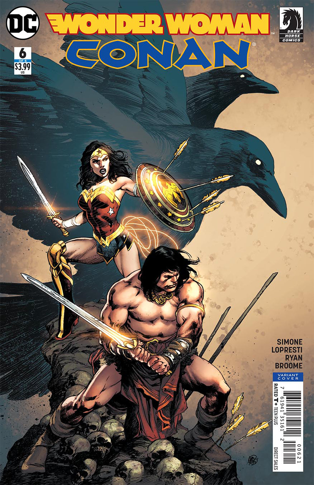 WONDER WOMAN CONAN #6 (OF 6) REIS VAR ED