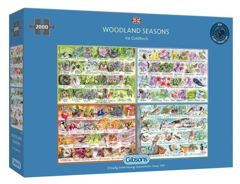 Woodland Seasons 2000pc Puzzle