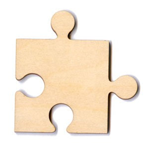 Puzzle Piece - 1 1/2" Internal