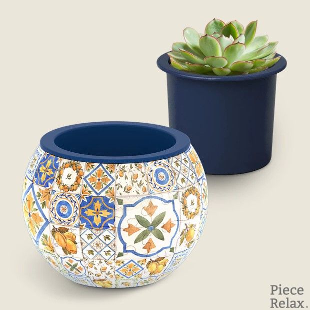 Retro Tiles - Puzzle Pot